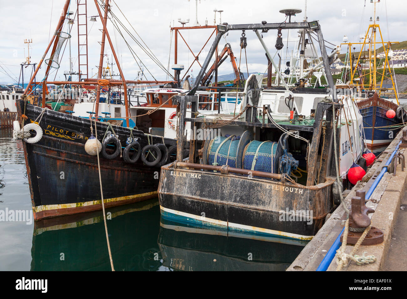 Fishing harbour of Mallaig Stock Photo - Alamy