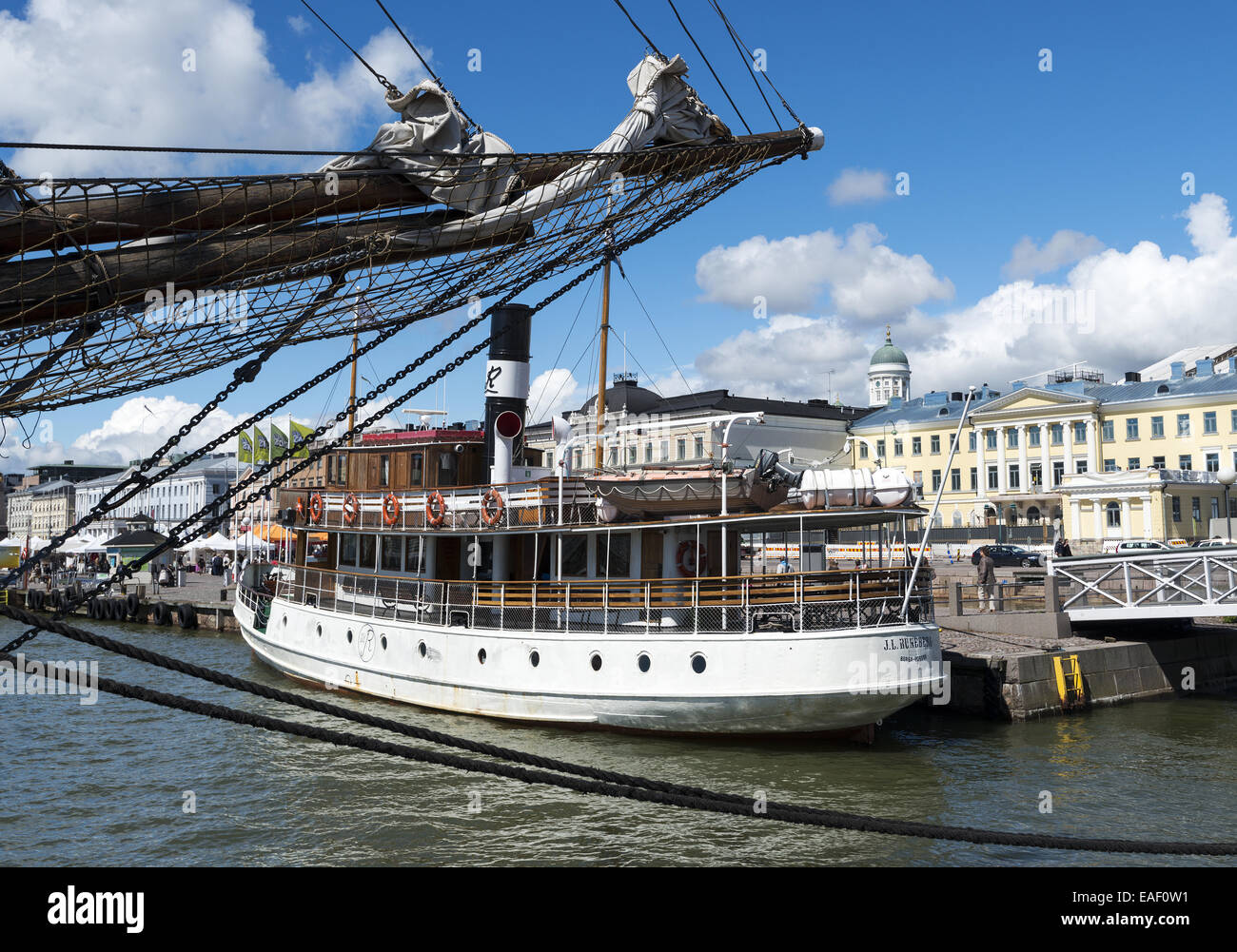 Jl Runeberg The J.L Runeberg boat which sails daily cruises to Porvoo and Loviisa ...