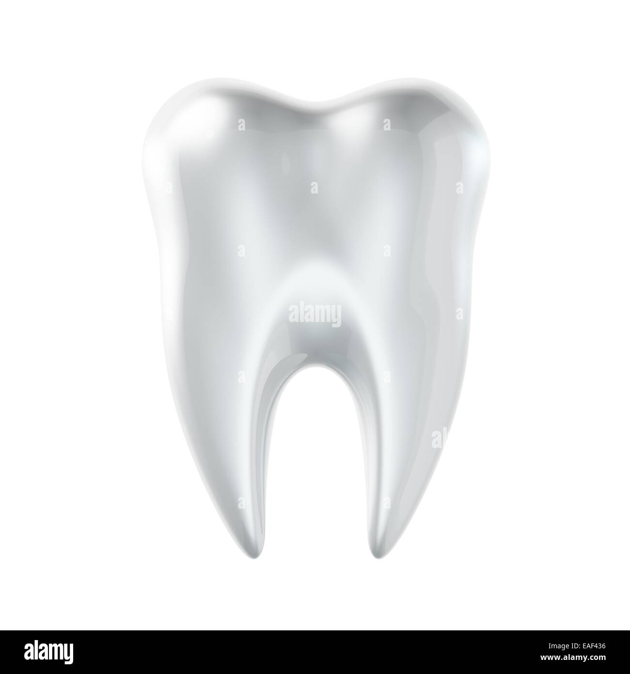 3d abstract isolated dental on white background Stock Photo - Alamy