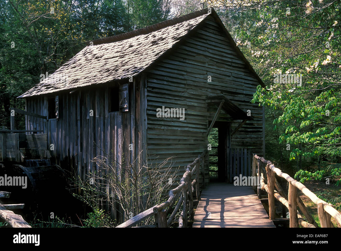 Grist Mill at Great Smoky Mountains National Park Cades Cove Tennessee