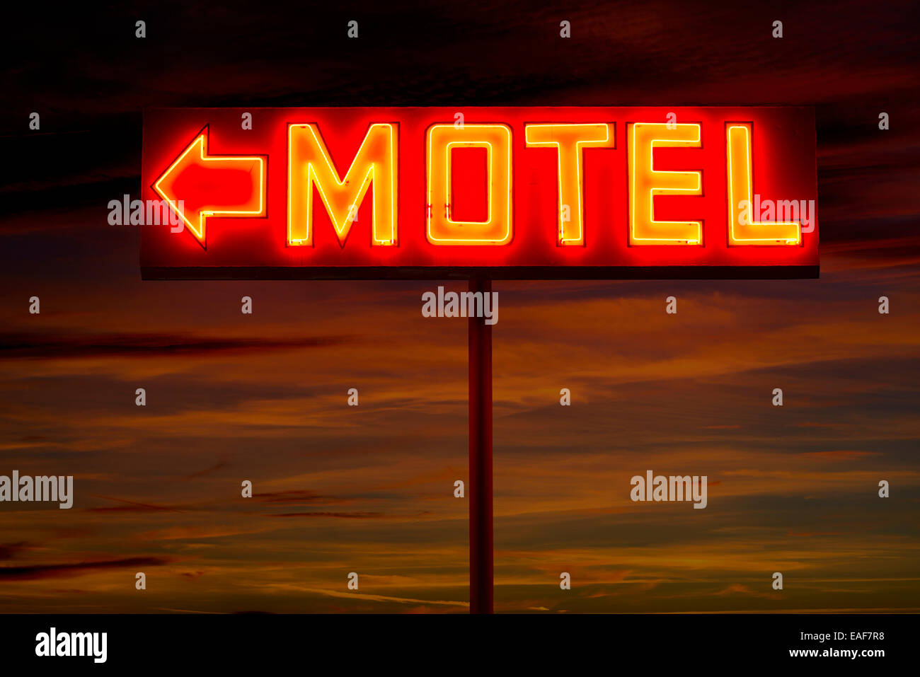 Motel Neon Sign Hi-res Stock Photography And Images - Alamy