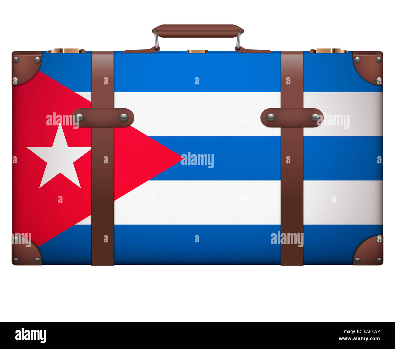 Classic vintage luggage suitcase for travel Stock Photo Alamy