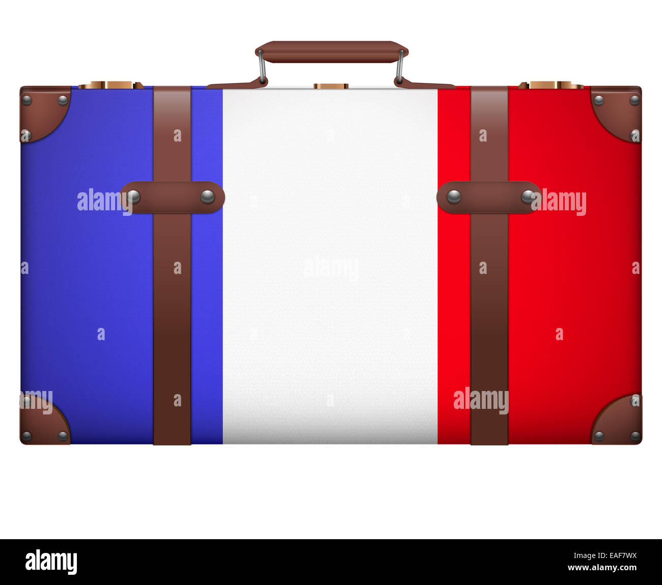 Classic vintage luggage suitcase for travel Stock Photo Alamy