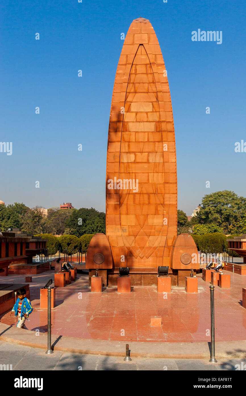 Jallianwala Bagh Memorial, Amritsar, Punjab, India Stock Photo