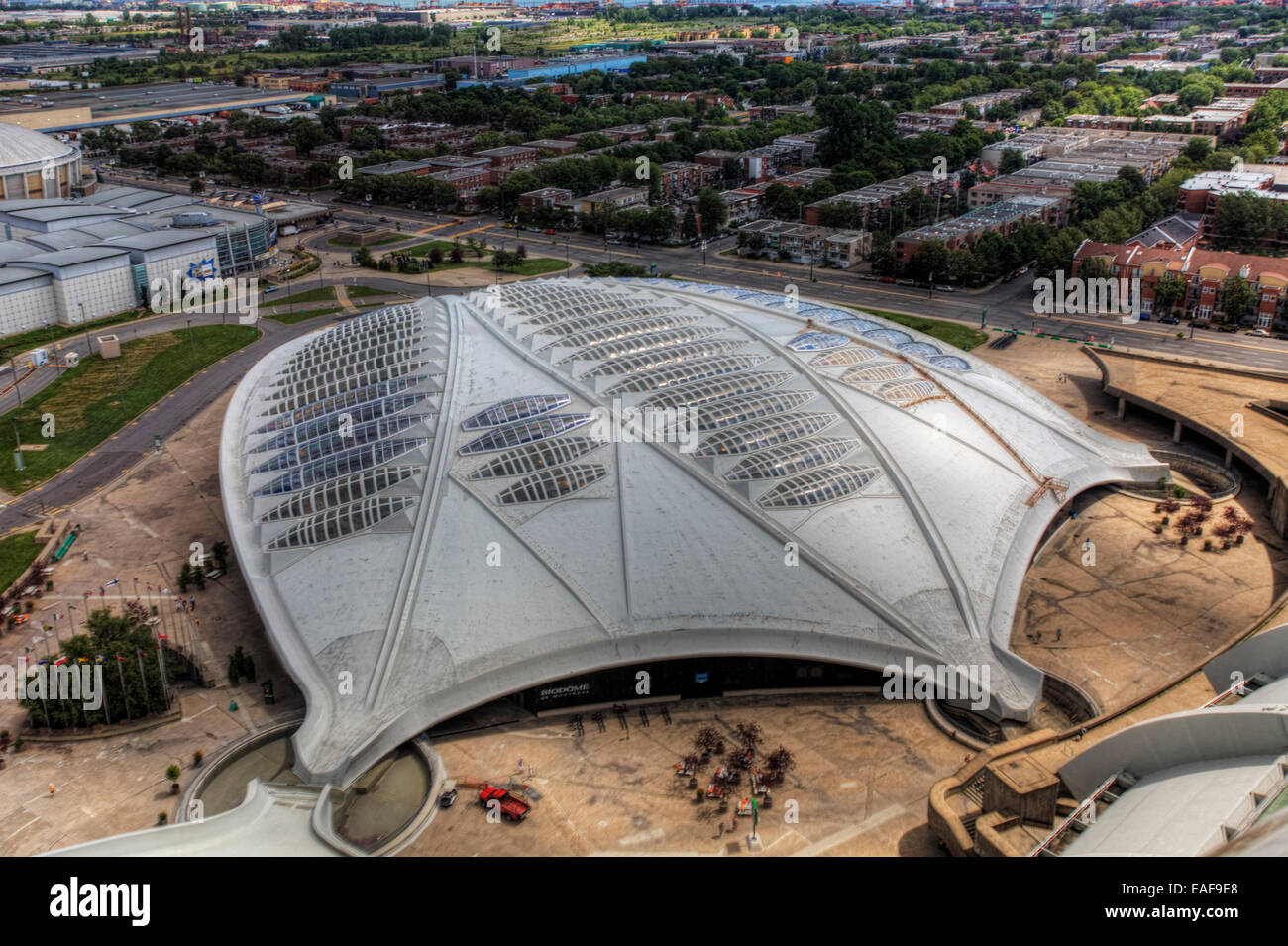 The biodome, an Olymic building found in Montreal, Canada Montreal, Canada Stock Photo