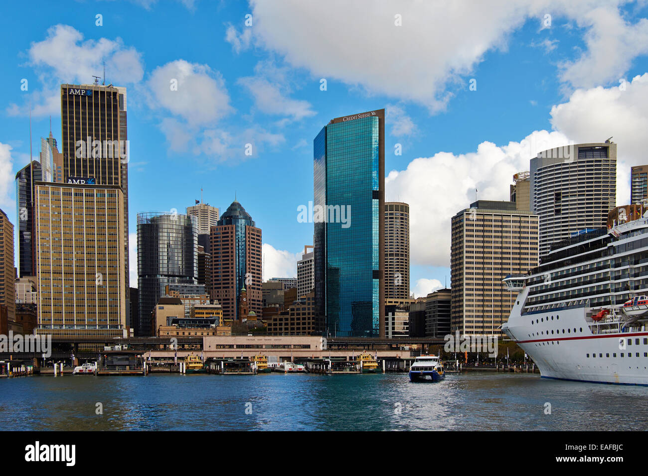 Circular Key, Sydney Harbour, NSW AUSTRALIA Stock Photo