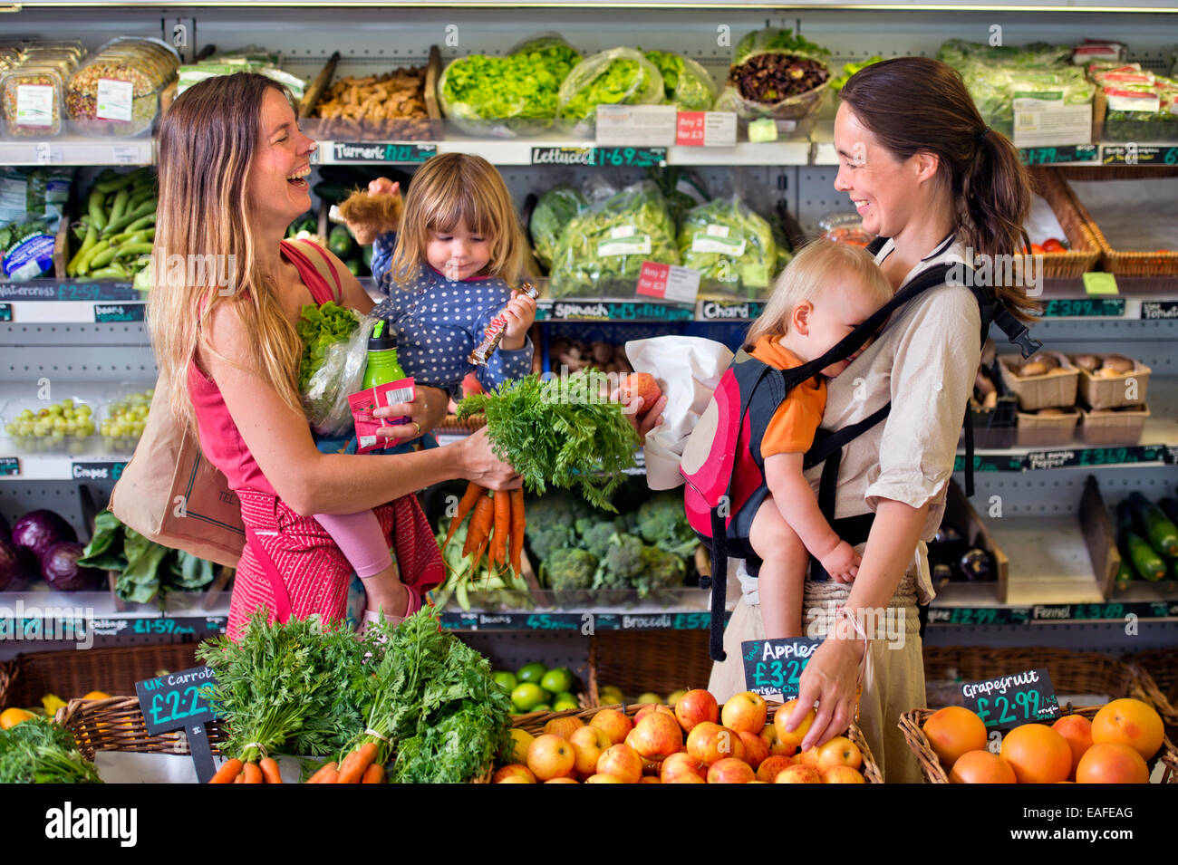 mothers shopping