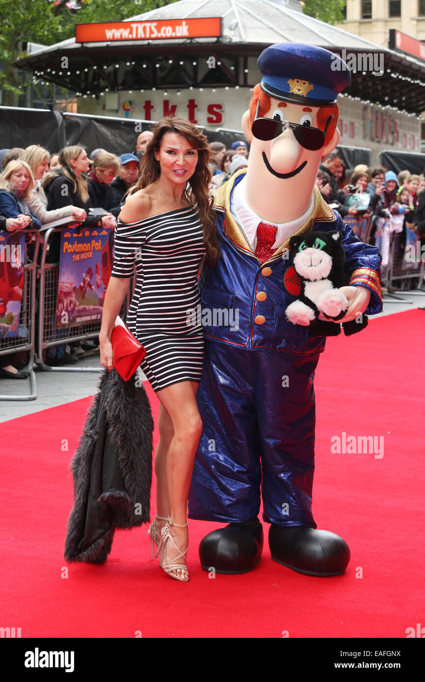 'Postman Pat: The Movie' premiere - Arrivals  held at the Odeon West End  Featuring: Lizzie Cundy Where: London, United Kingdom When: 11 May 2013 Stock Photo