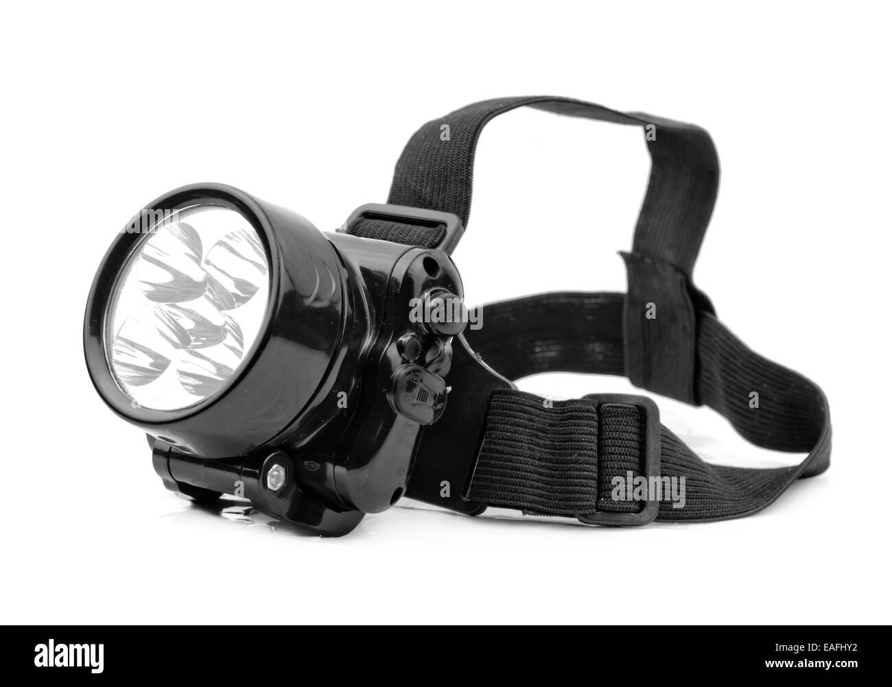 flashlight, isolated on white background Stock Photo