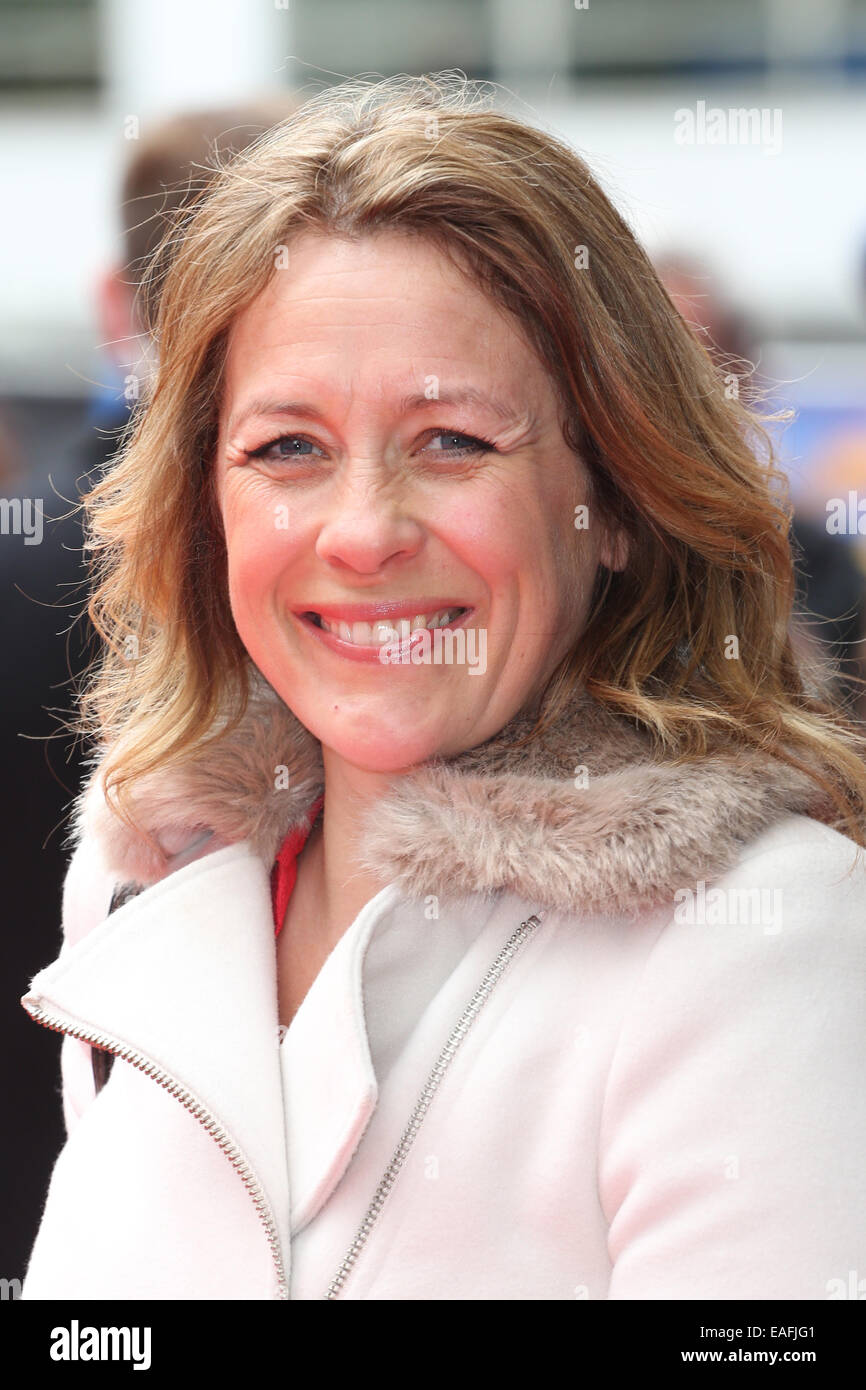'Postman Pat: The Movie' premiere - Arrivals  held at the Odeon West End  Featuring: Sarah Beeny Where: London, United Kingdom When: 11 May 2013 Stock Photo