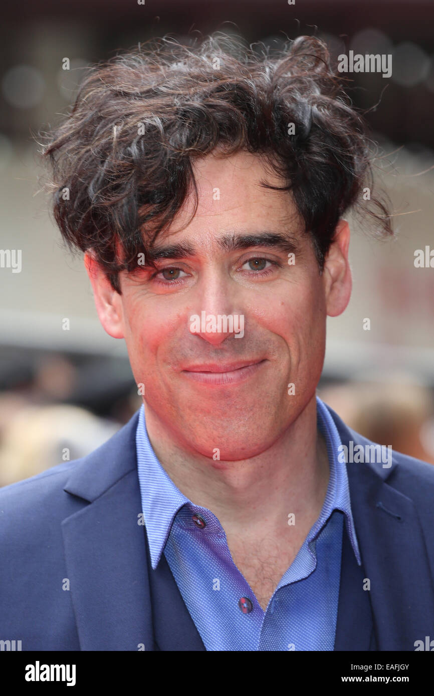'Postman Pat: The Movie' premiere - Arrivals  held at the Odeon West End  Featuring: Stephen Mangan Where: London, United Kingdom When: 11 May 2013 Stock Photo