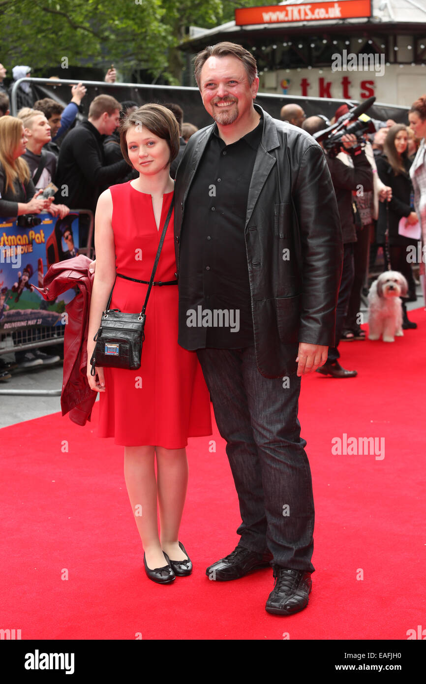 'Postman Pat: The Movie' premiere - Arrivals  held at the Odeon West End  Featuring: Mike Disa Where: London, United Kingdom When: 11 May 2013 Stock Photo