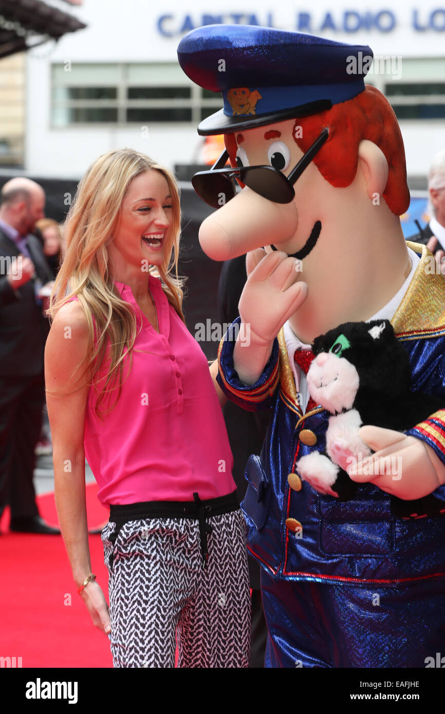 'Postman Pat: The Movie' premiere - Arrivals  held at the Odeon West End  Featuring: Storm Uechtritz Where: London, United Kingdom When: 11 May 2013 Stock Photo