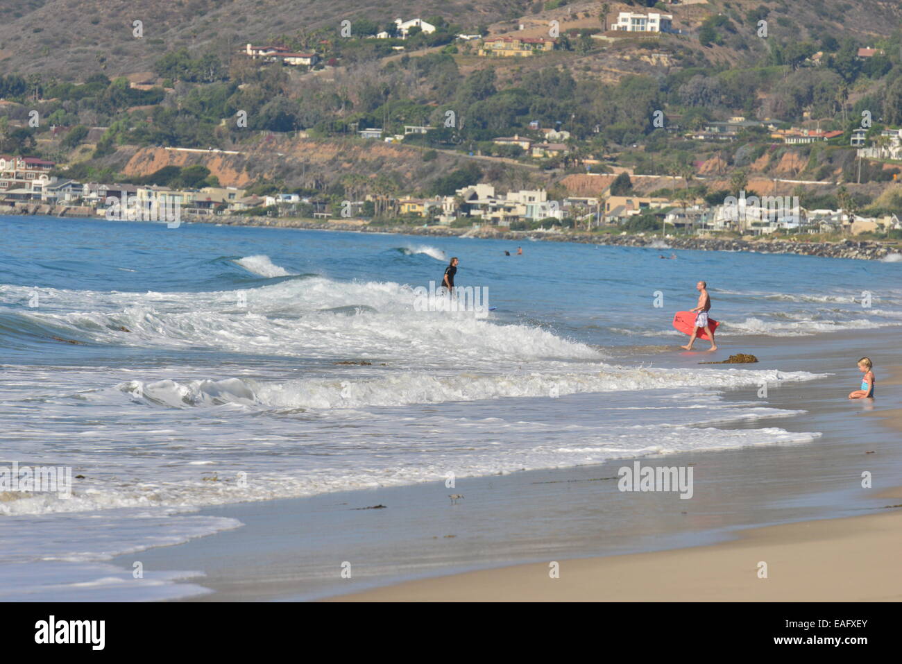 Surf Zuma Beach , Malibu, California