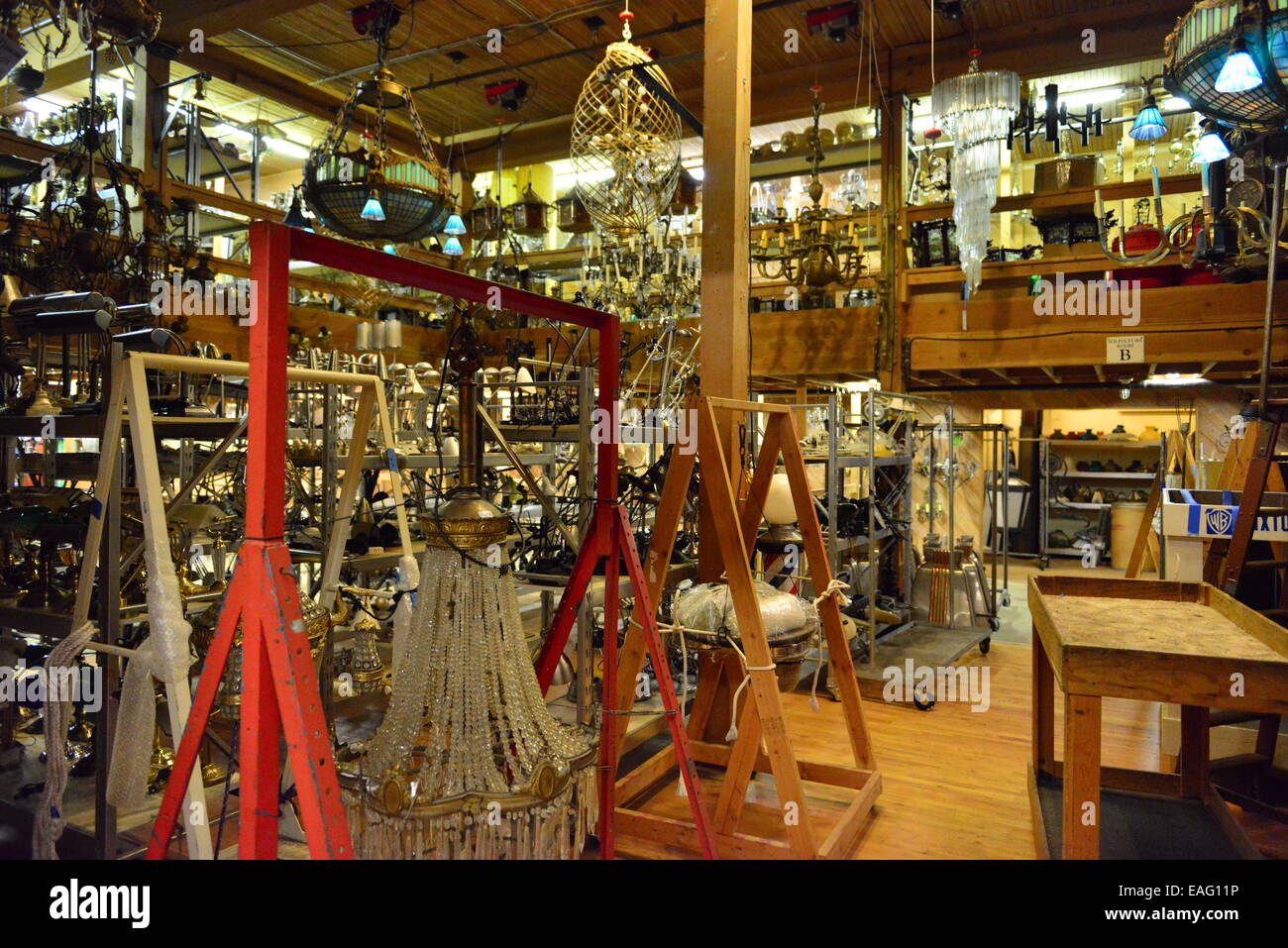 Film Props at Warner Brothers studio,s in Los Angeles Stock Photo Alamy