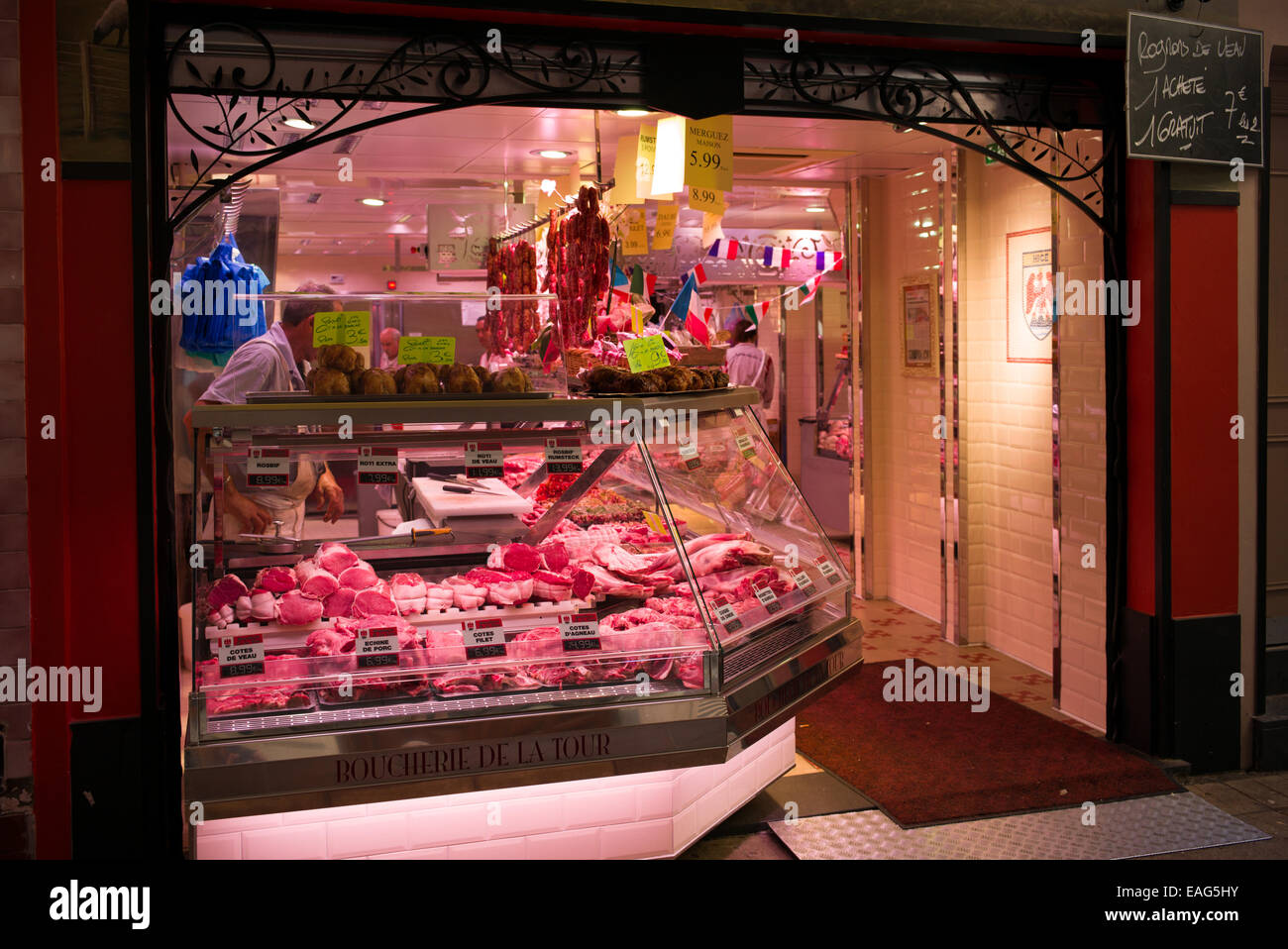 French butcher hires stock photography and images Alamy