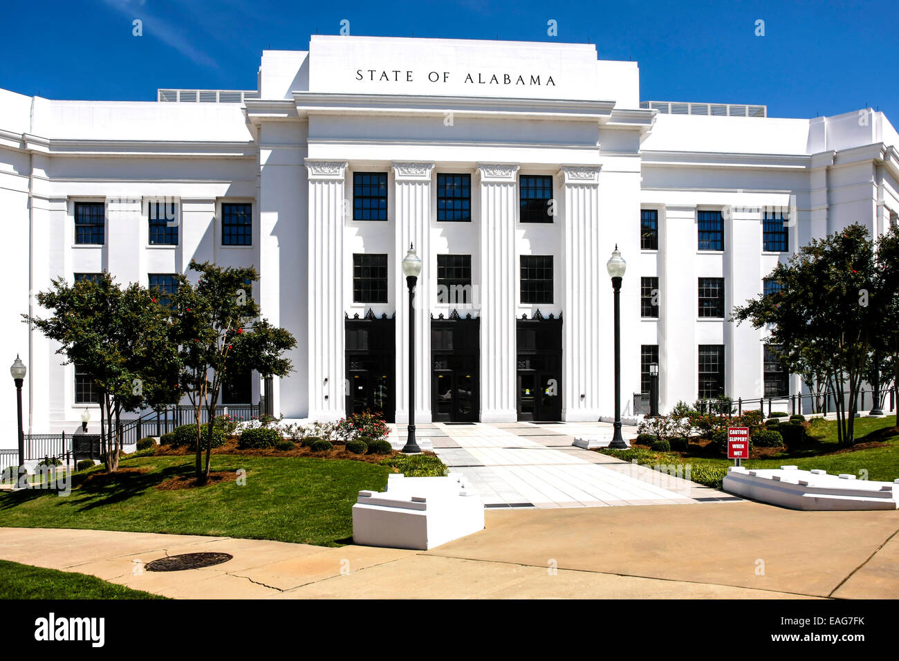Office building of the attorney general of the state of Alabama located in  the state capitol of Montgomery Stock Photo - Alamy