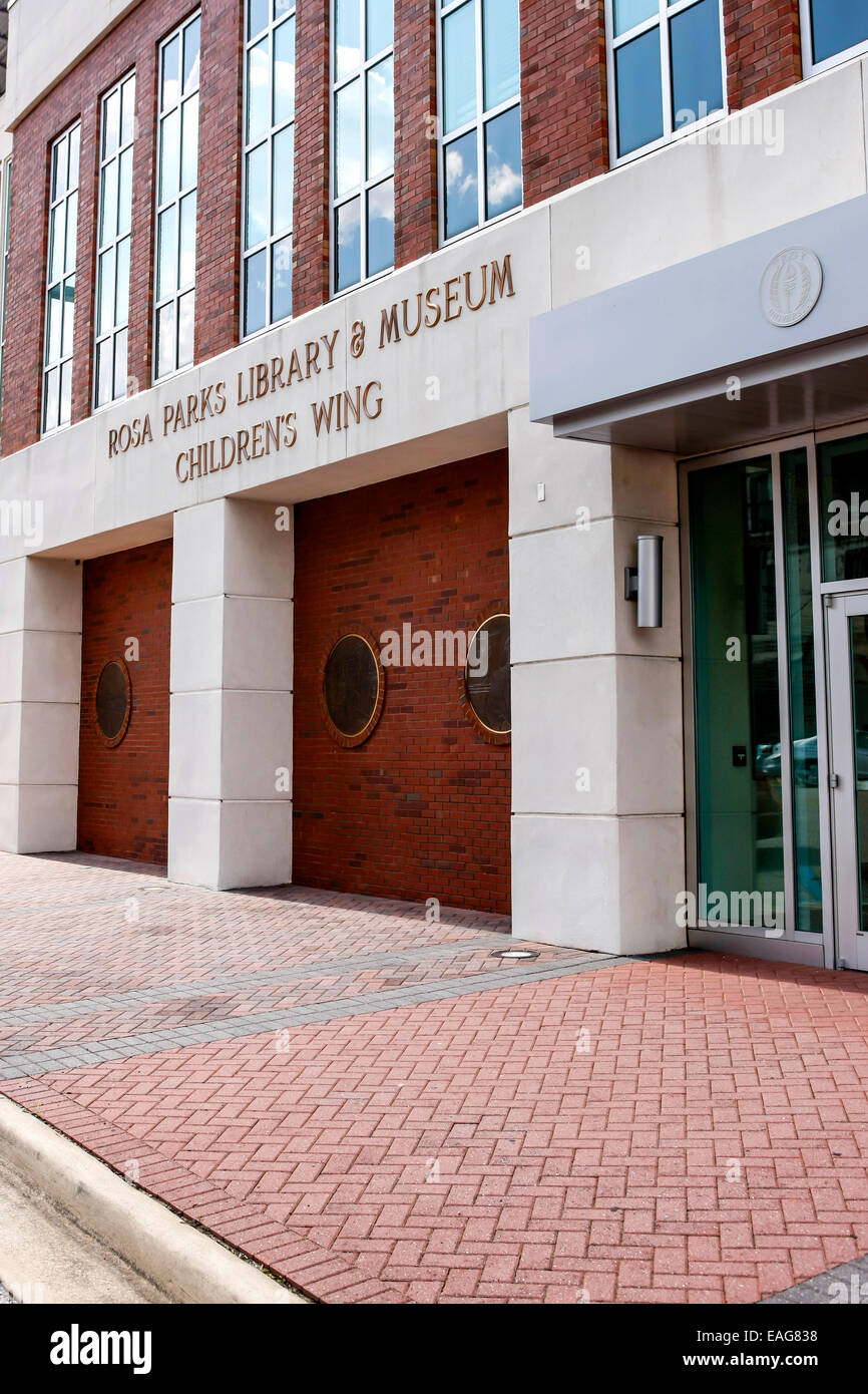Rosa Parks Library and Museum in Montgomery Alabama Stock Photo Alamy