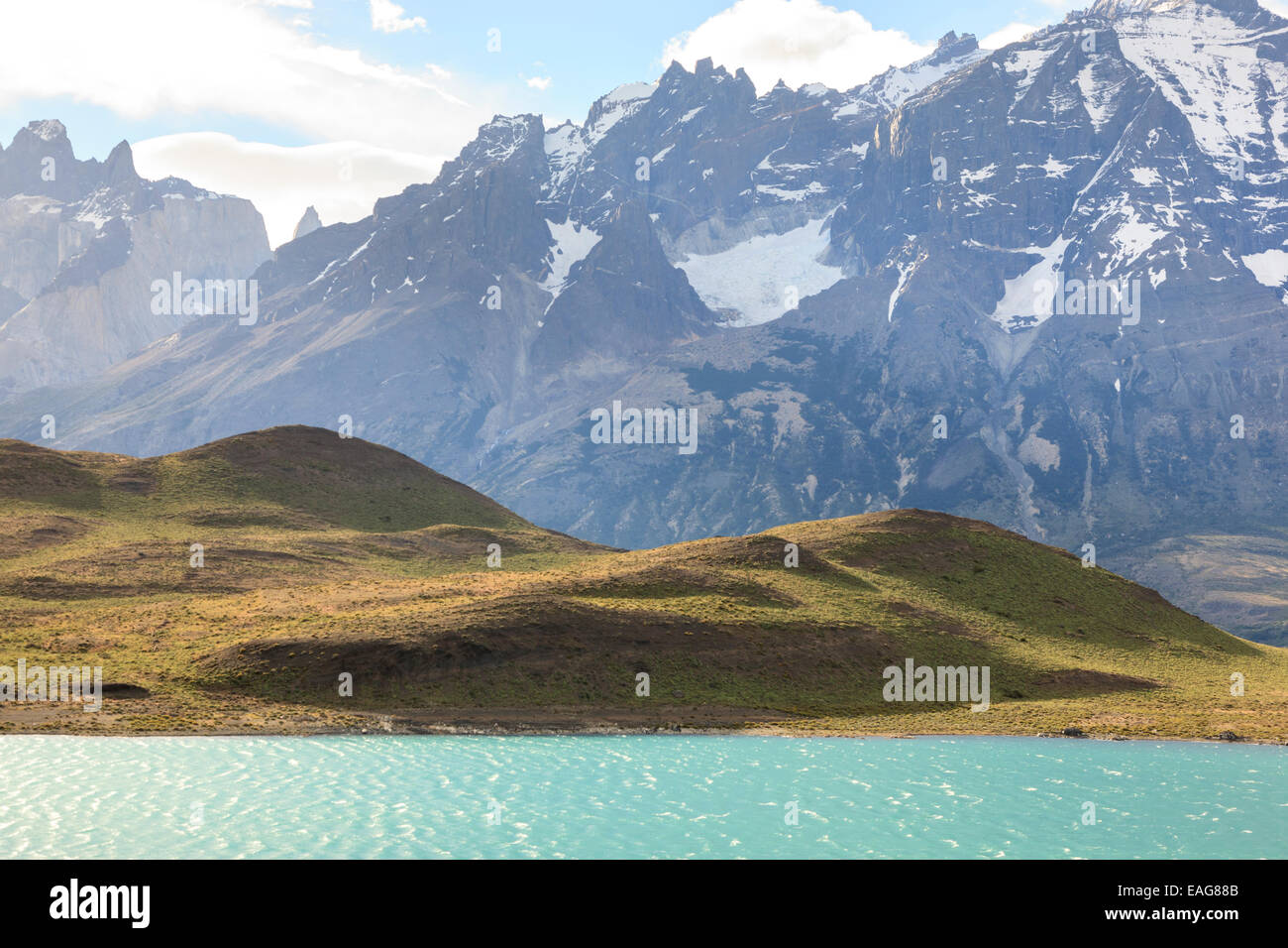 Torres Del Paine National Park, Chile Stock Photo