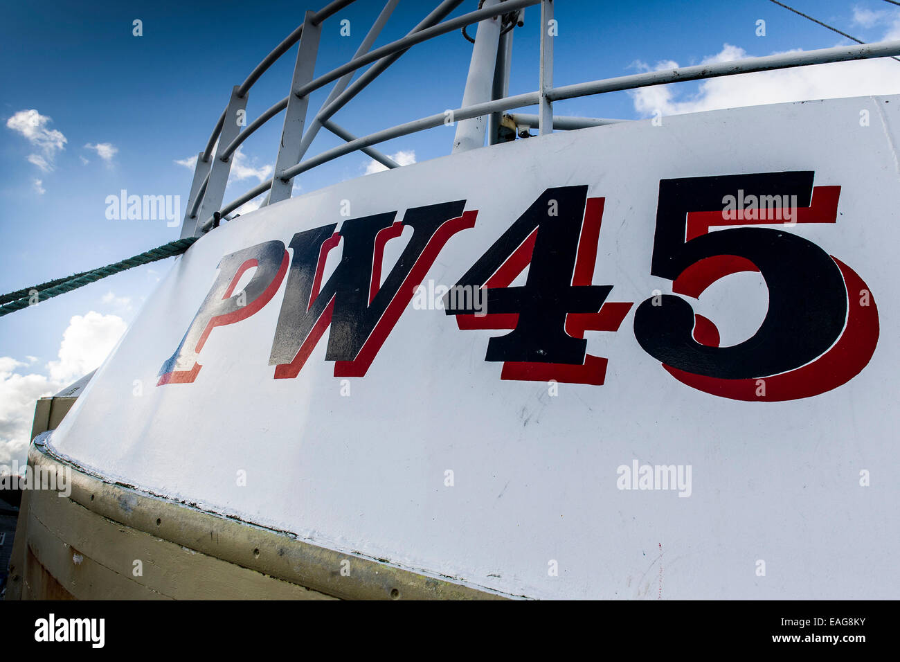 Fishing boat registration number hires stock photography and images