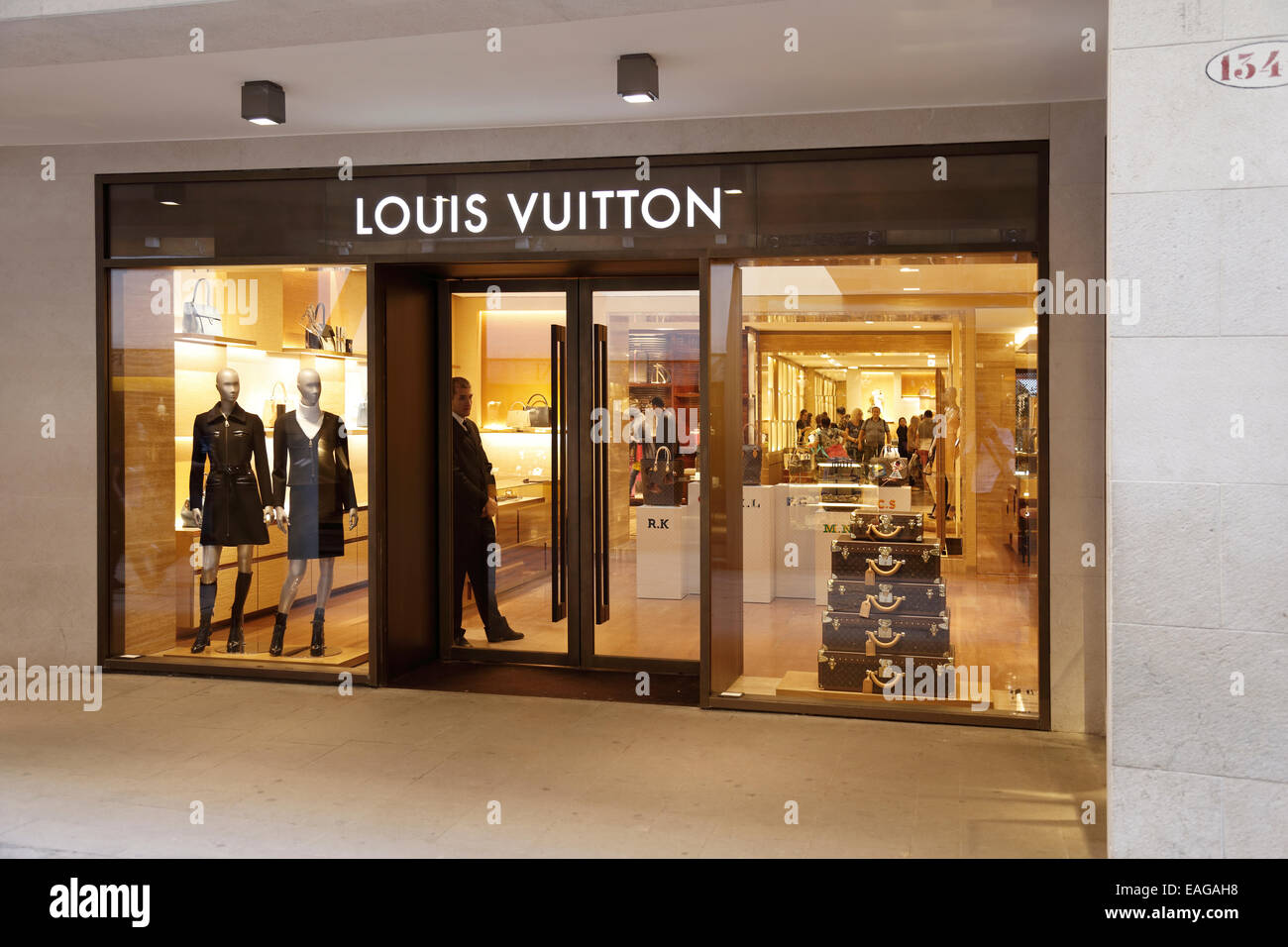 The Vuitton store in Venice, Italy Stock - Alamy