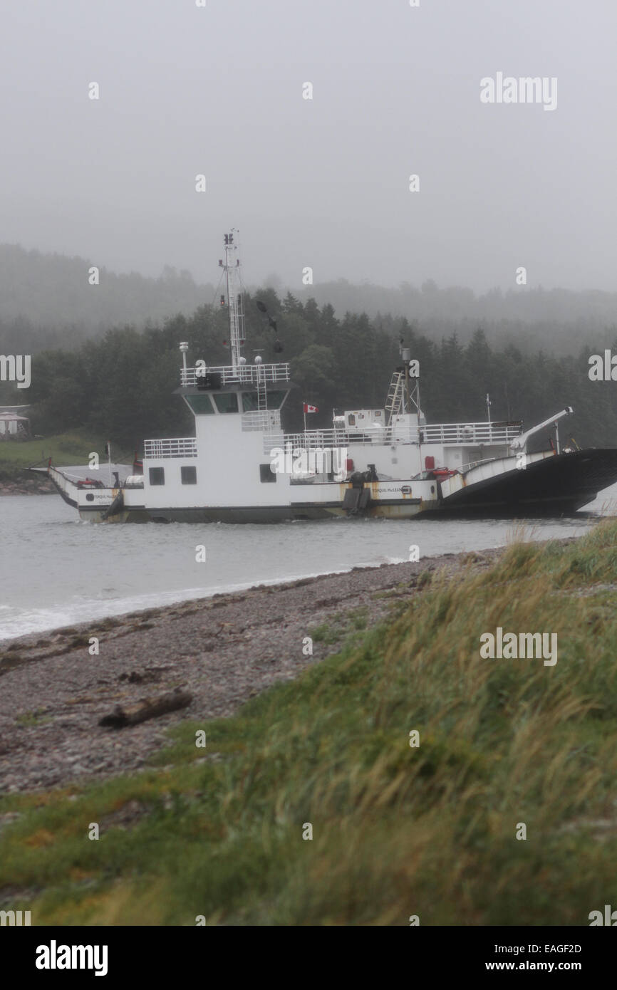 The Englishtown Ferry in Nova Scotia Stock Photo Alamy