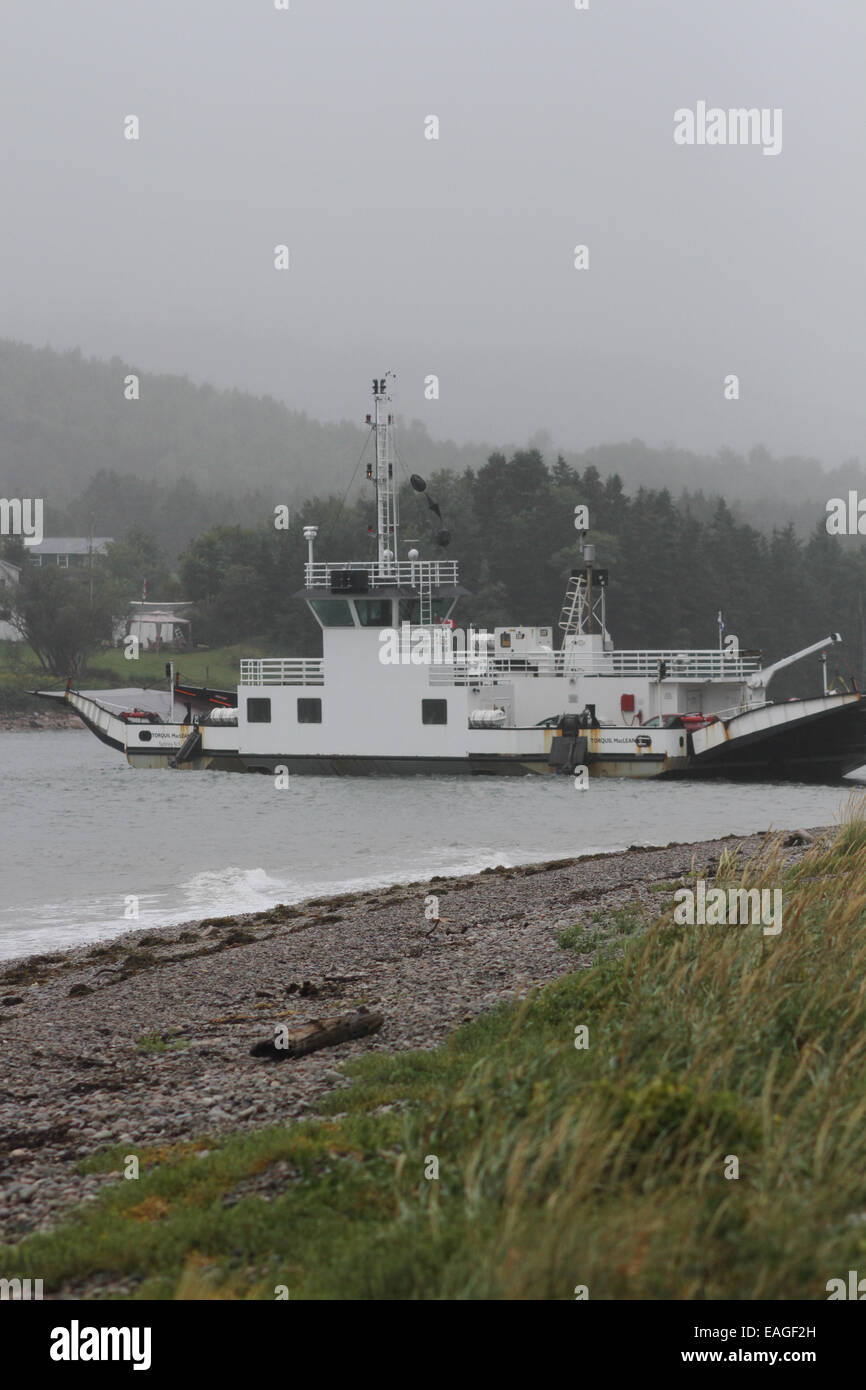 The Englishtown Ferry in Nova Scotia Stock Photo Alamy