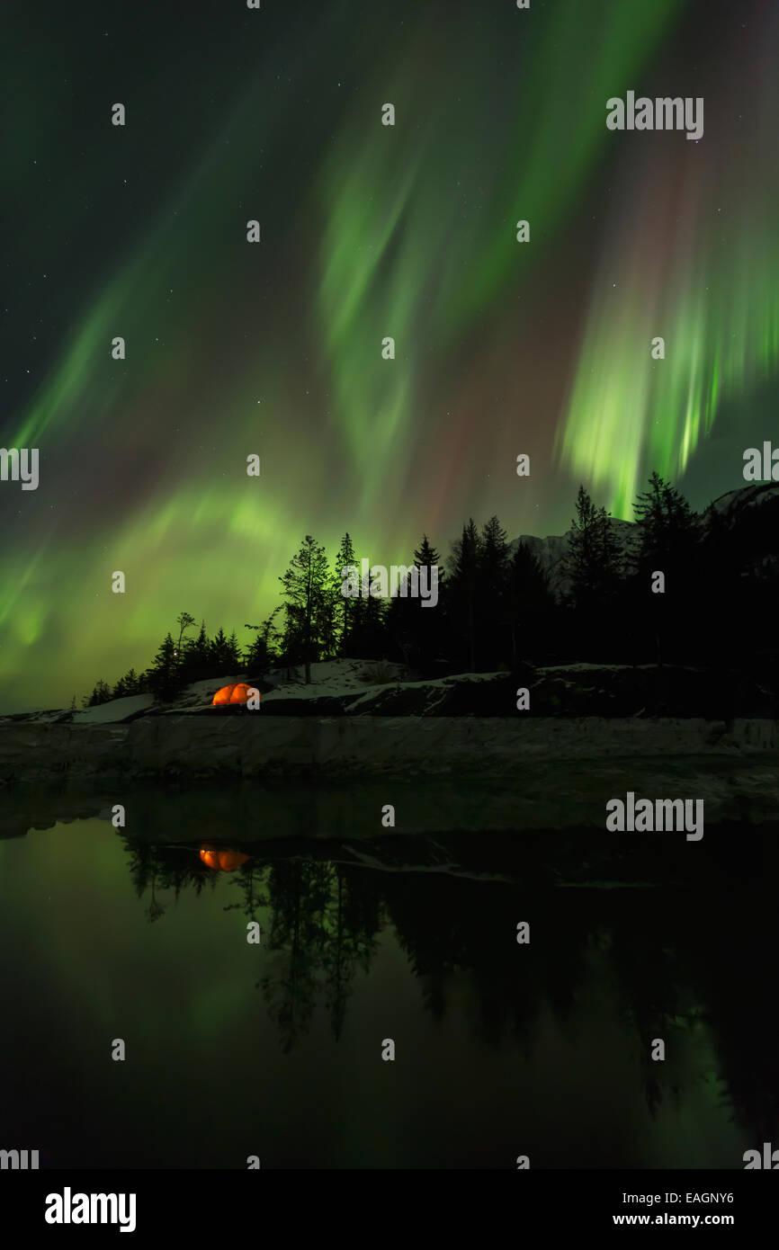Lucas,Payne,Akstock,Alaska,Astronomy Stock Photo