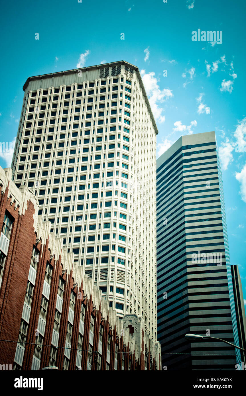 Tall buildings in downtown Seattle, Washington, USA Stock Photo