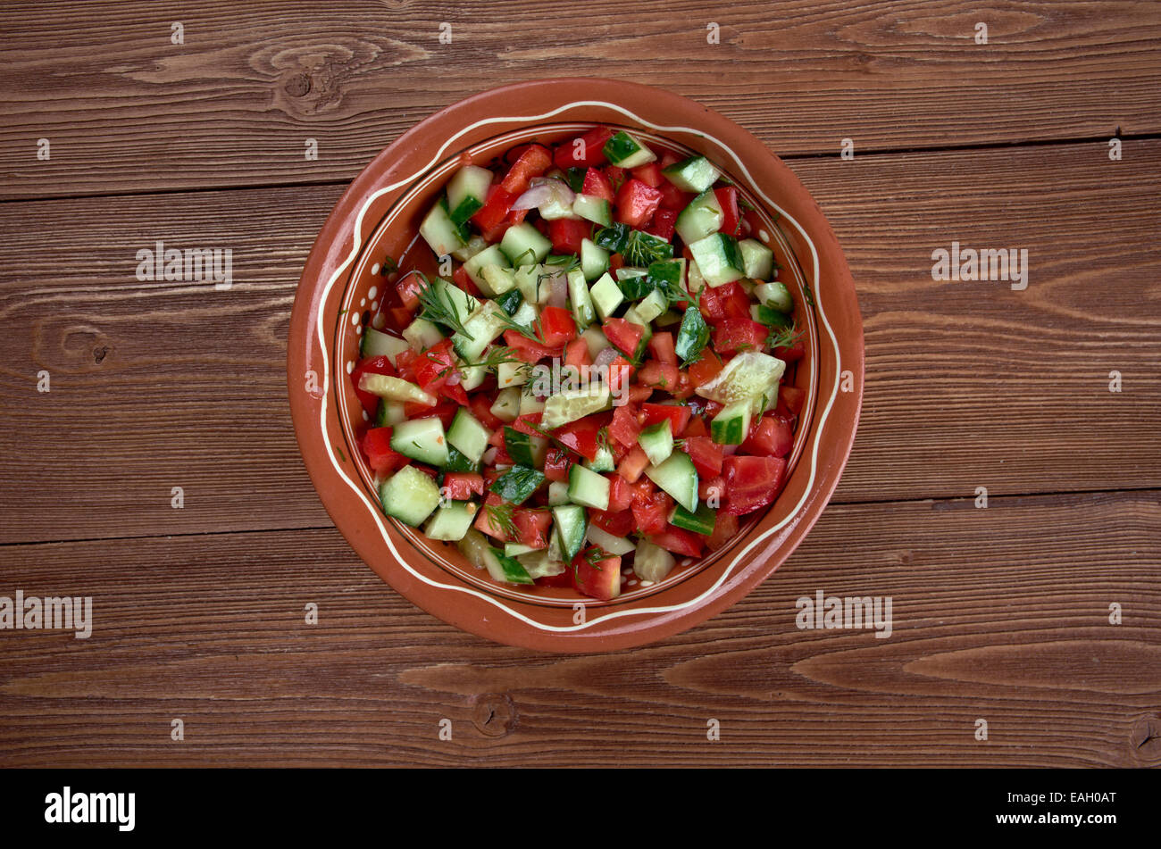 Arab salad Stock Photo