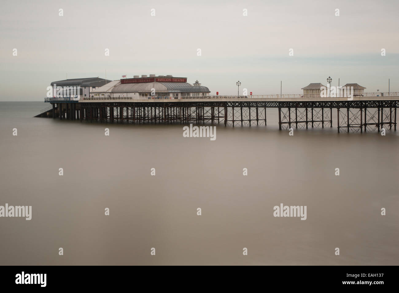 Cromer Pier, Norfolk, UK, built 1902, a Grade ll listed building Stock Photo