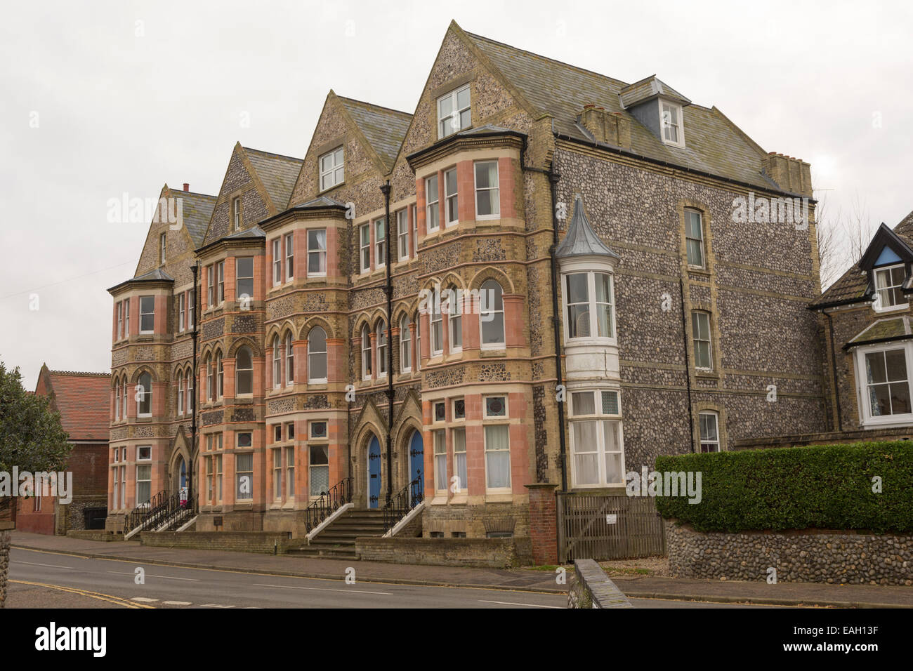 Victorian houses, Cromer, Norfolk, UK Stock Photo Alamy