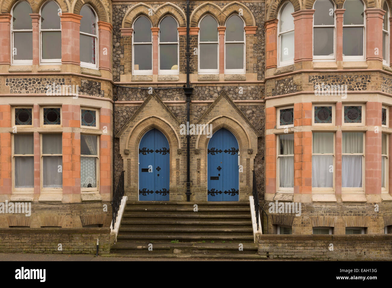 Victorian houses, Cromer, Norfolk, UK Stock Photo Alamy