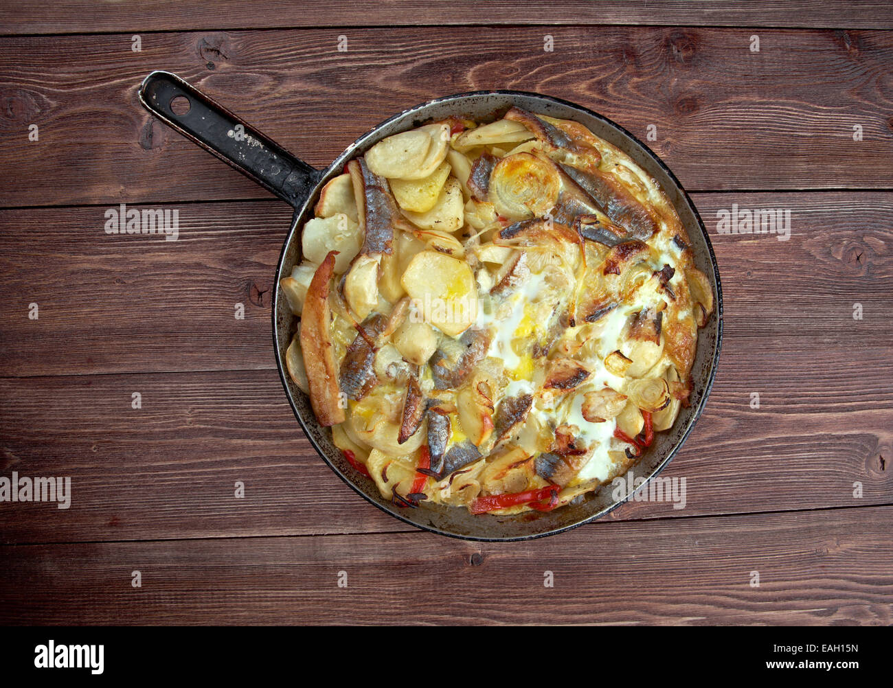 kalalaatikko Baltic Herring Casserole.Finnish cuisine Stock Photo Alamy