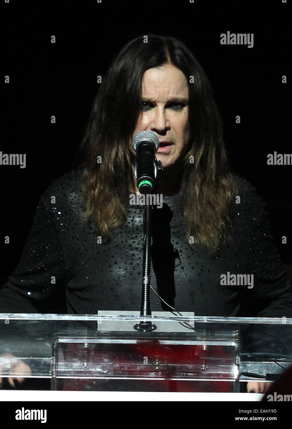 ozzy osbourne concert map