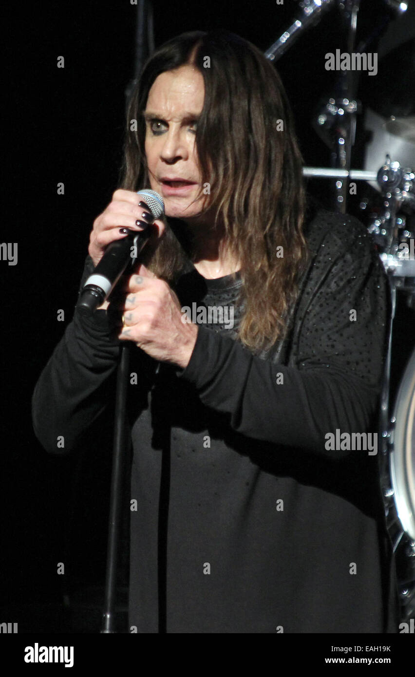 ozzy osbourne concert map