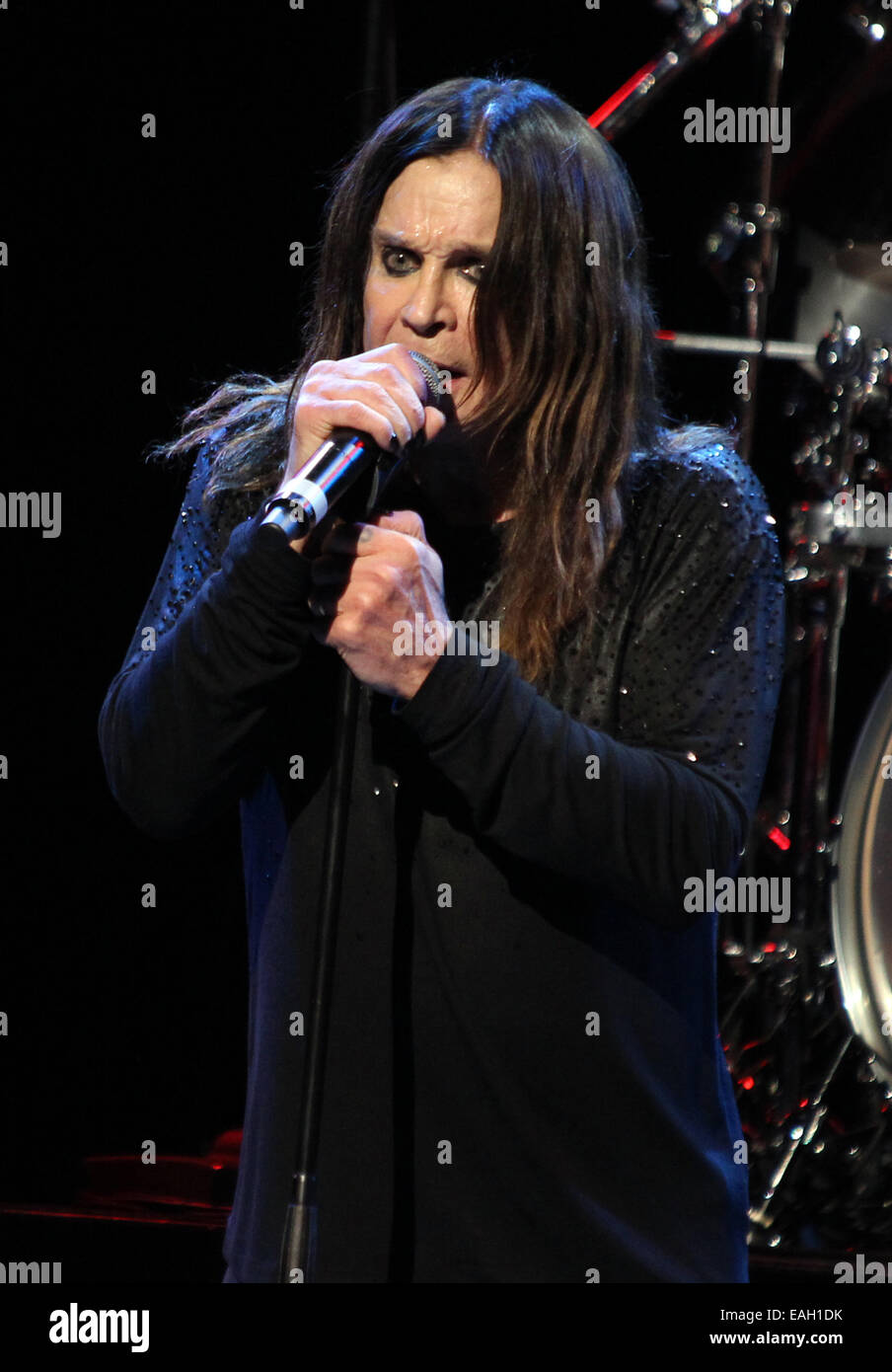 ozzy osbourne concert map