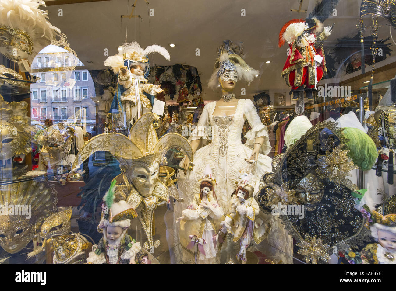 Carneval Masks, Venice, Venetia, Italy Stock Photo