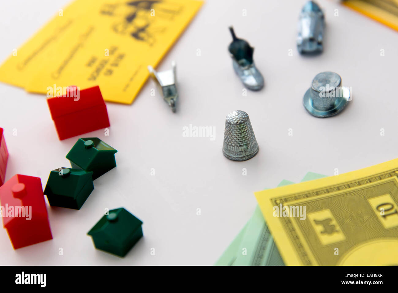 Monopoly board game Stock Photo