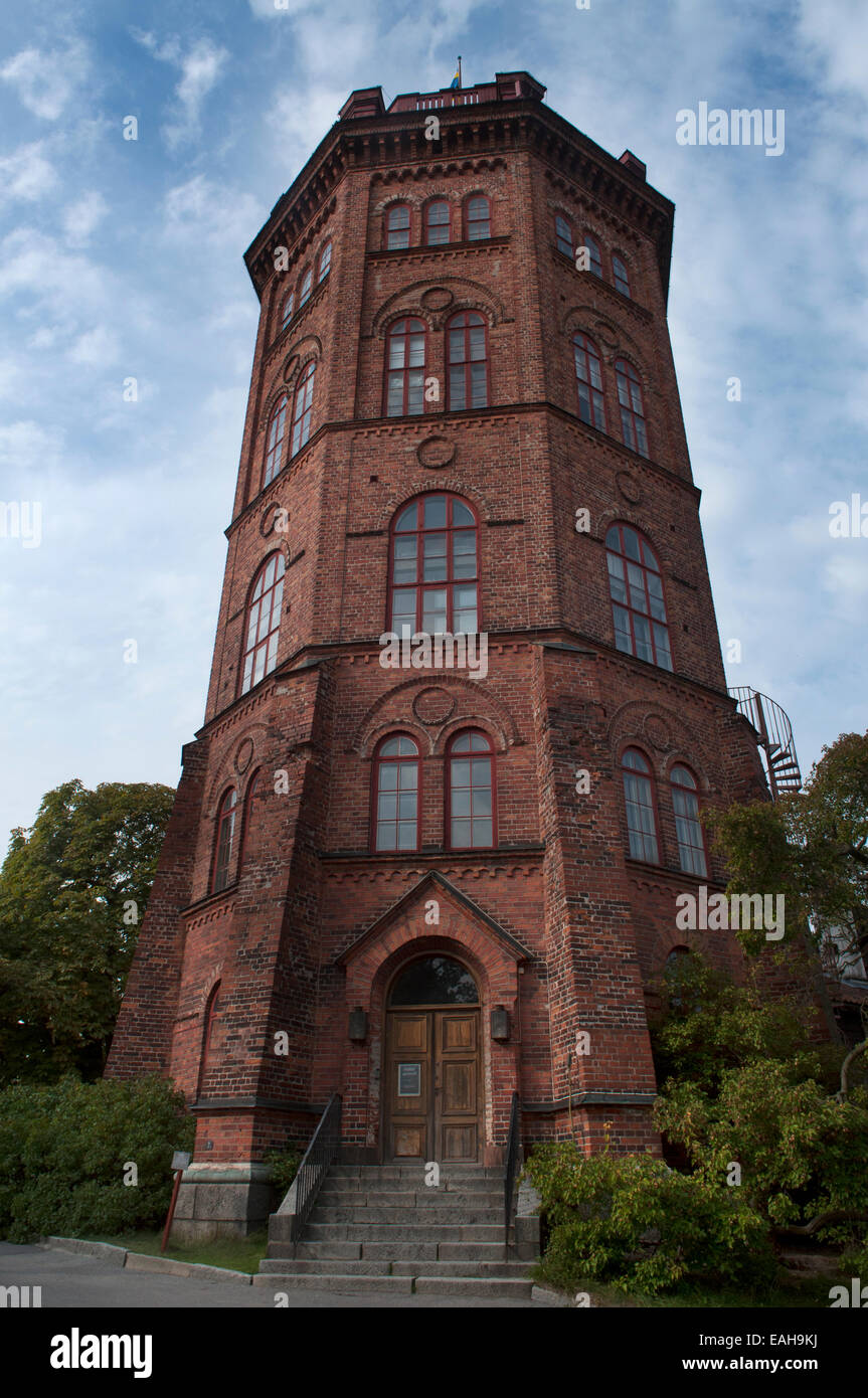 Bredablick Tower, Skansen open-air Museum, Stockhom, Sweden Stock Photo