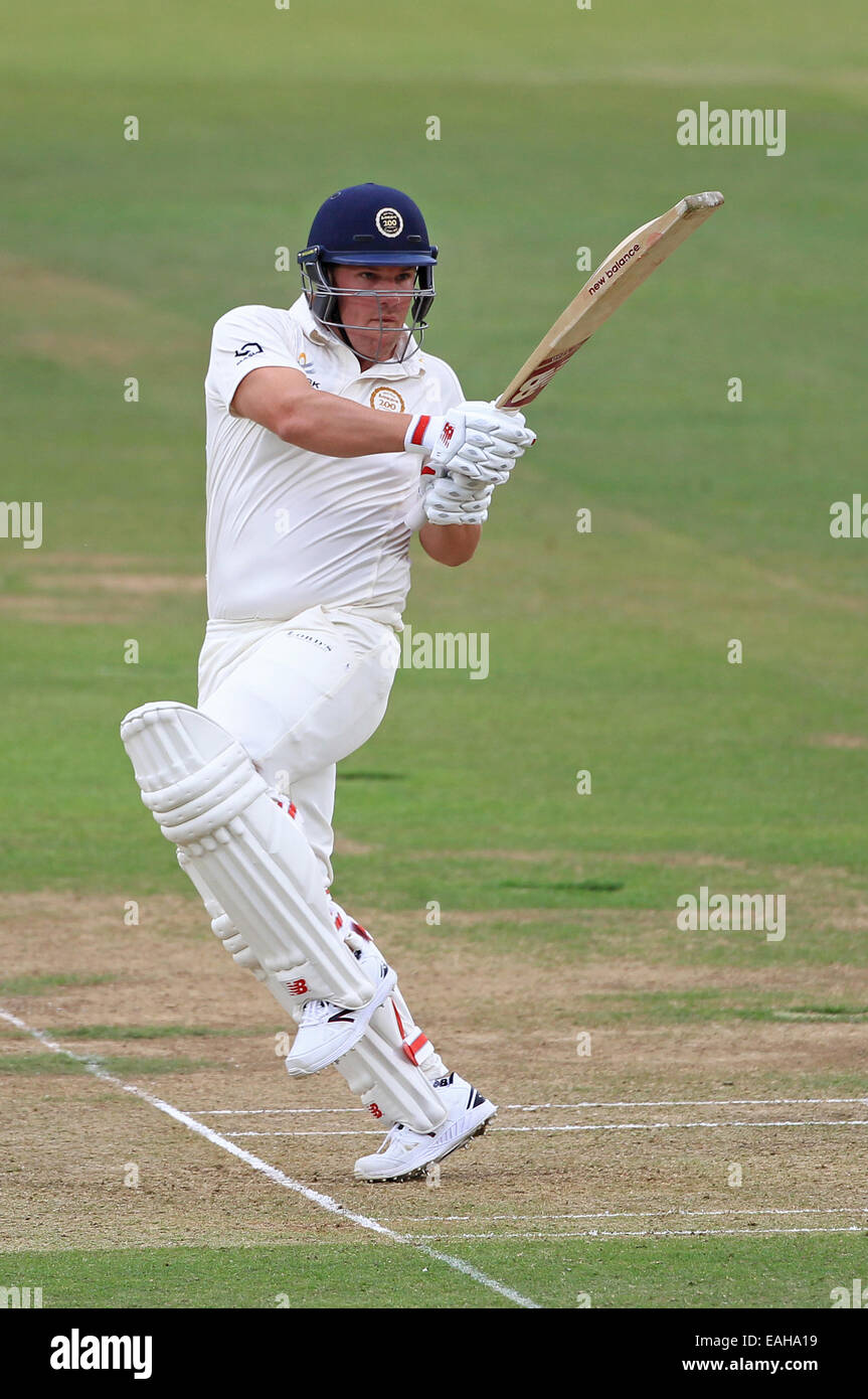 Cricket - Aaron Finch of the MCC bats during the Lord’s Bicentenary 50-over celebratory match Stock Photo