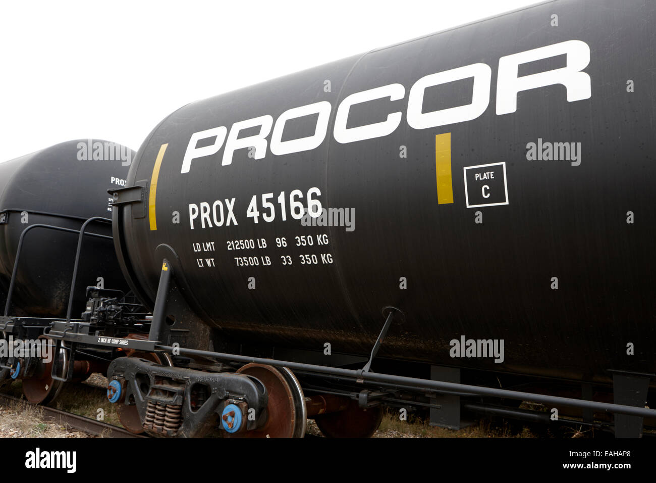 Procor Freight procor freight grain trucks on former canadian pacific railway now ...