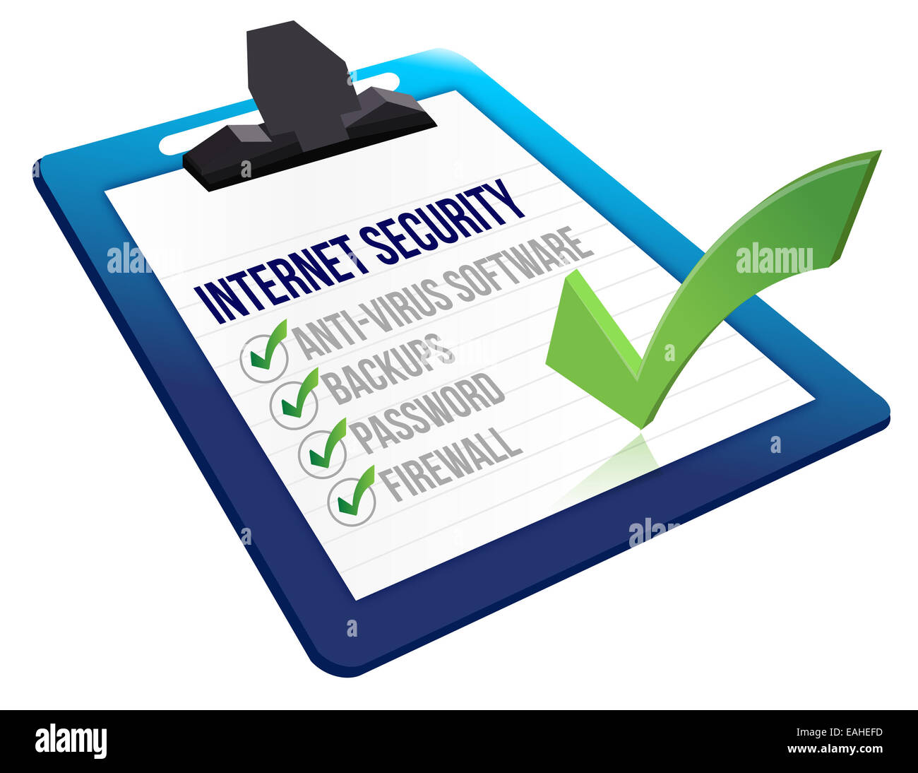 Checklist system Cut Out Stock Images & Pictures - Alamy