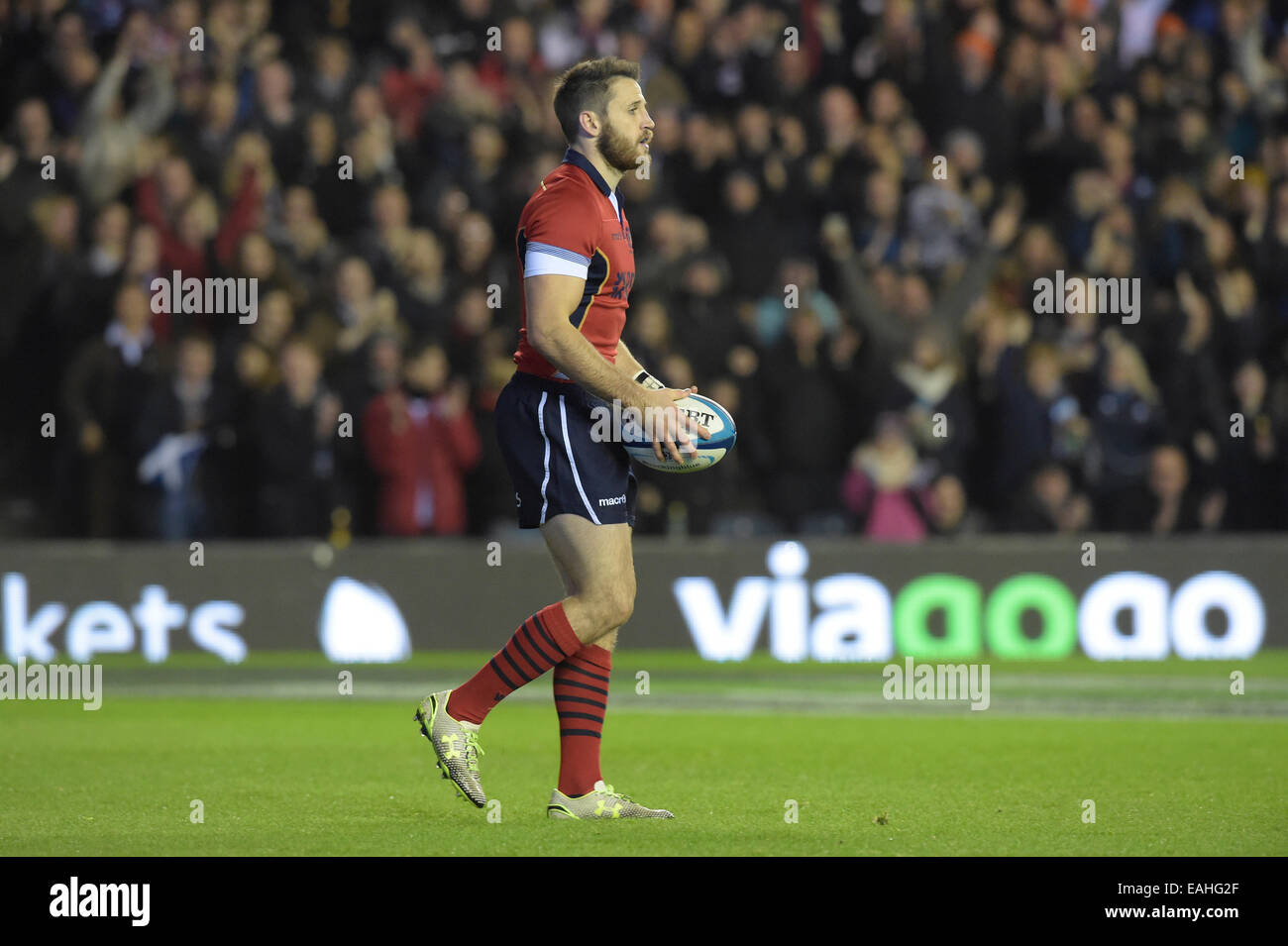 Edfinburgh, UK. 15 Nov 2014. ViaGoGo Autumn Test Scotland vs All