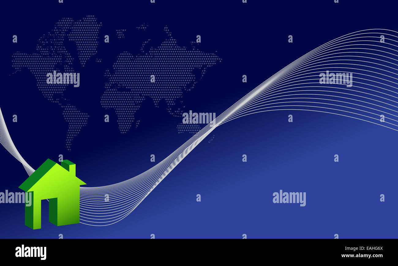 green house background with waves illustration design Stock Photo Alamy