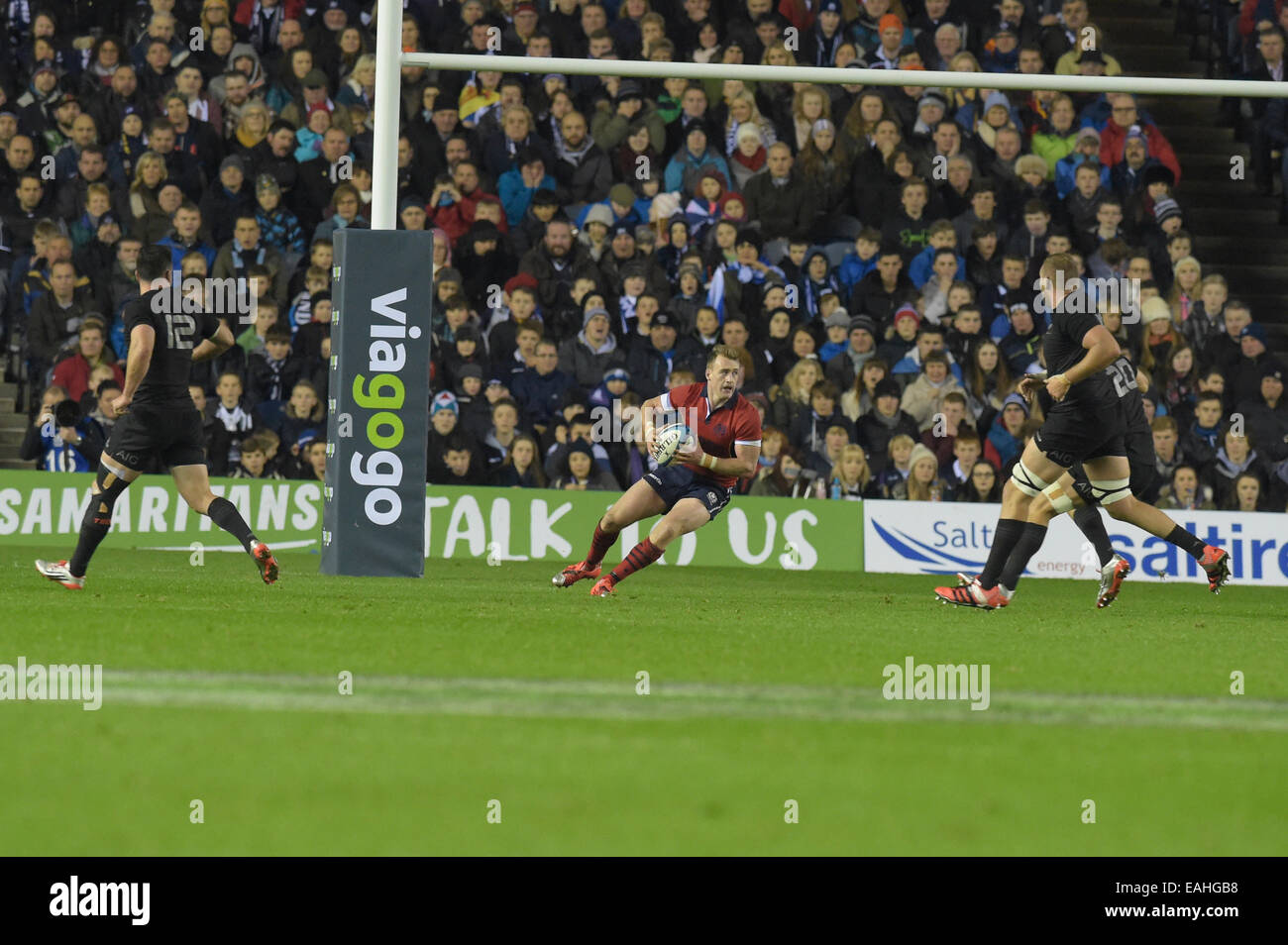 Edfinburgh, UK. 15 Nov 2014. ViaGoGo Autumn Test Scotland vs All