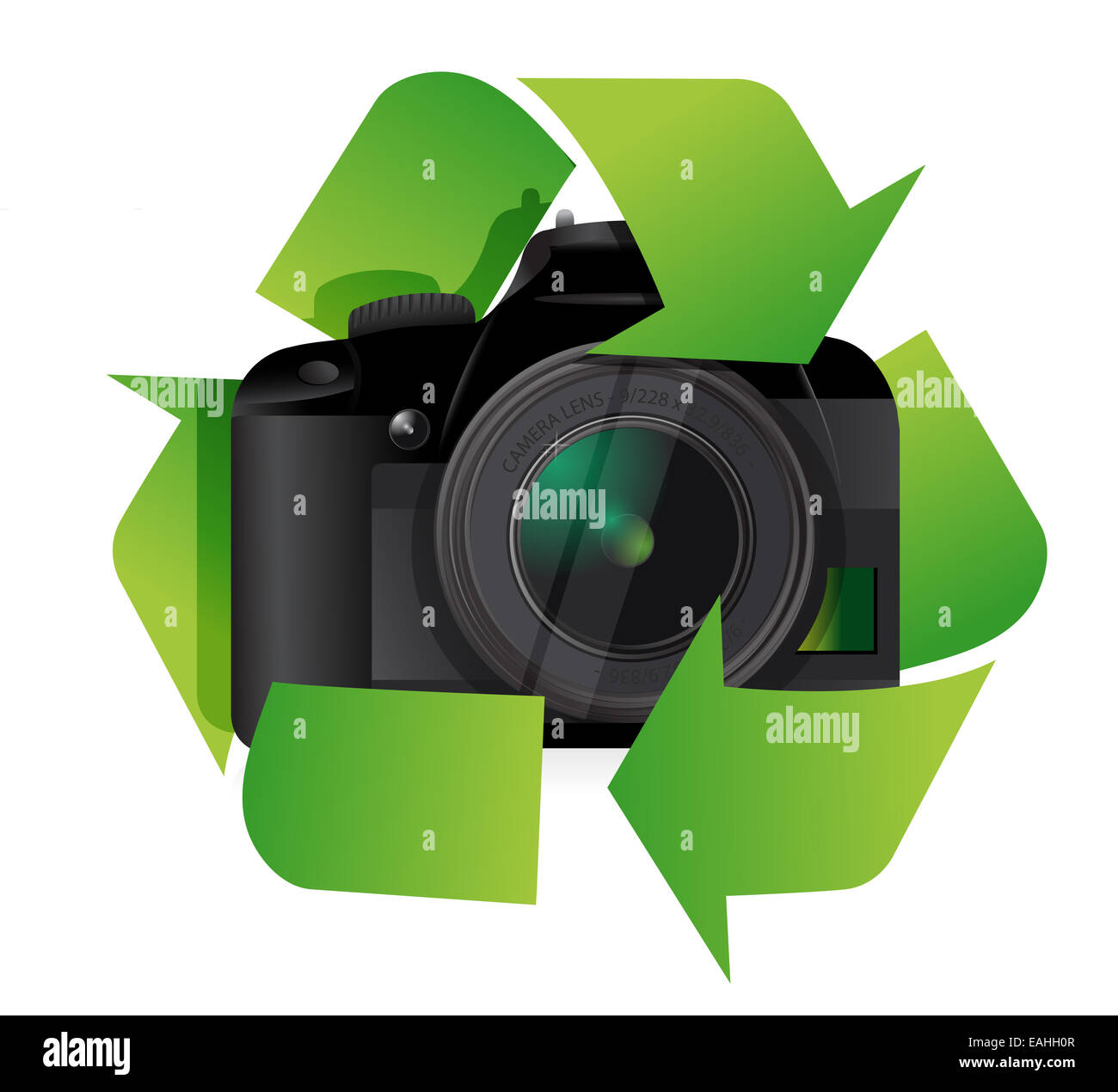 Camera recycle concept Stock Photo Alamy