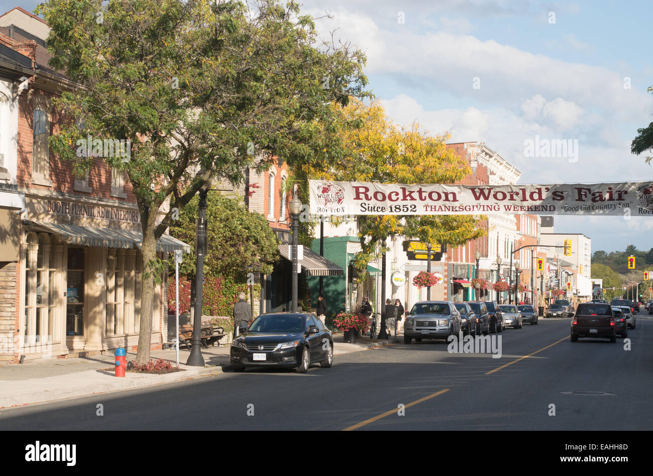 King Street, Dundas town centre, Hamilton, Ontario, Canada Stock Photo Alamy