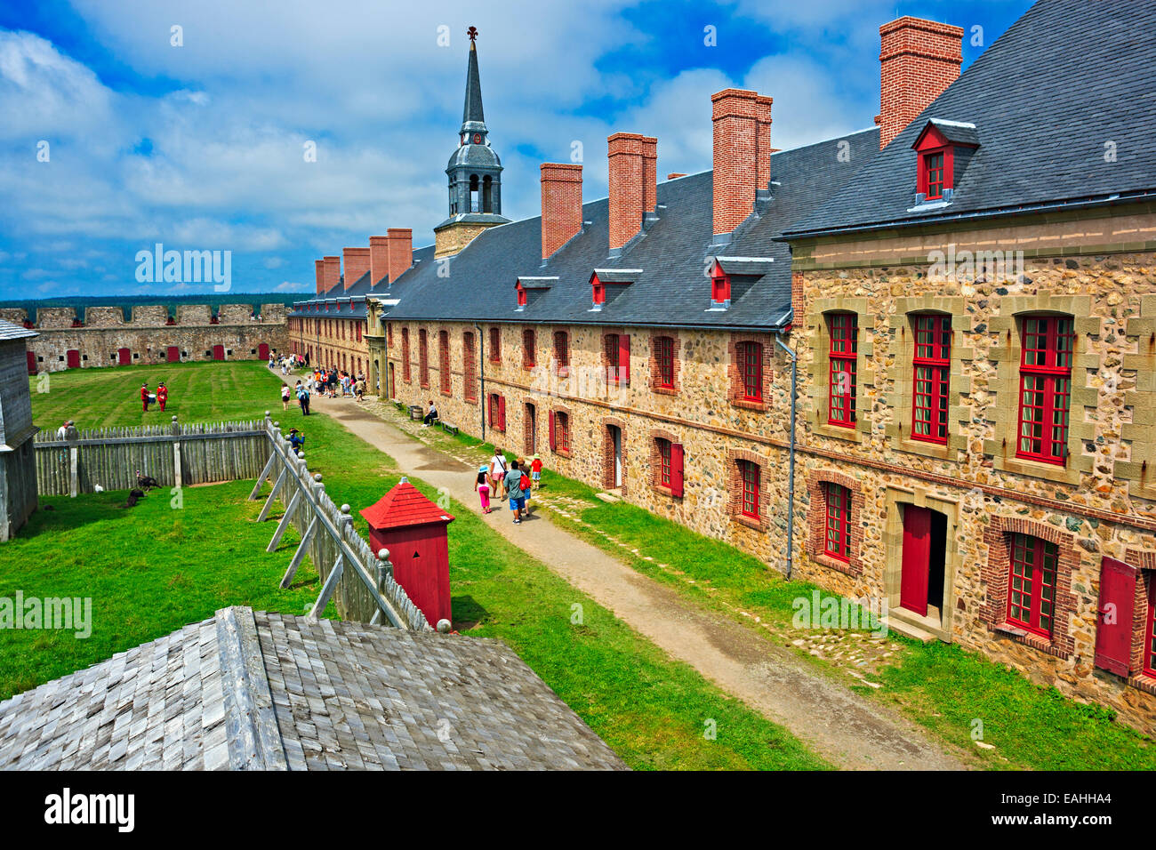 Grounds of the King's Bastion at the Fortress of Louisbourg, Louisbourg
