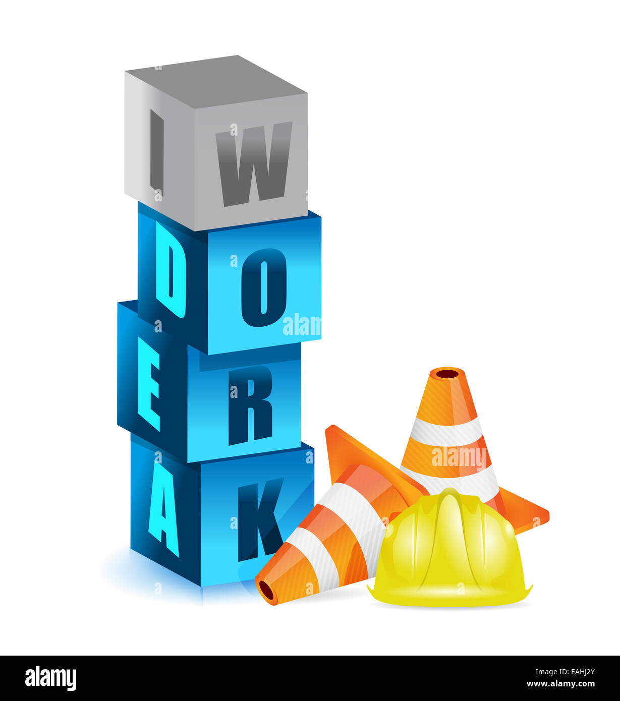 Building great business ideas Stock Photo Alamy